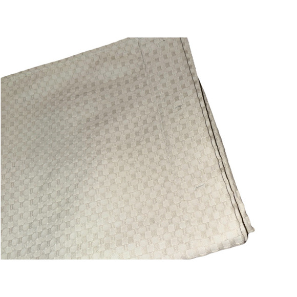 Haven OEKO-Tex Waffle Weave Shower Curtain Cotton Blend Harbor Mist Gray Green - Picture 3 of 7